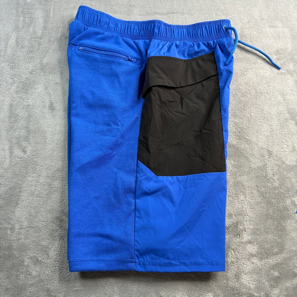 Russell Kids RS Level Up Athletic Shorts Royal Blue Black Size XXL 18 Pockets